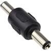 Keple Accoppiatore CC maschio-maschio, connettore 2,1mm X 5,5mm, adattatore di estensione del cavo di alimentazione, convertitore da femmina a maschio, estensore di filo, falegname, camera IP CCTV, DVR, LED