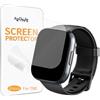 Frgnie Pellicola protettiva compatibile con Qecnato, STECEi S68 Smartwatch da 1,95 (6 pezzi) flessibile TPU compatibile con Puqo, Poounur T80 Smartwatch Pellicola Protettiva