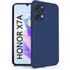 N NEWTOP Cover Compatibile per Honor X7A, Custodia TPU SOFT Gel Silicone Ultra Sottile Flessibile Case Posteriore Protezione Fotocamera Anti Urto Guscio Scocca Colorato (Blu)