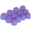 Okuli 12 x Gommini Auricolari in Silicone Ricambio per JBL Tune 230NC TWS, Live Pro+ Auricolari Cuffie in Blu