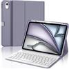 JADEMALL Custodia Tastiera per iPad Air 11 M4/M3/M2 2026/2025/2024, Italiano QWERTY Tastiera Bluetooth Magnetica Staccabile per iPad Air 11 Pollici M2/M3/M4 2024/2025/2026, Viola