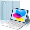 JADEMALL Tastiera con Touchpad per iPad 11 Generazione A16 2025/10 Generazione 2022