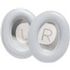 PESLNG Cuscini di ricambio in ecopelle professionale per Bose Noise Cancelling 700 (NC700), Utilizza schiuma memory di alta qualità per maggiore comfort e durata. (Pelle proteica-Argento)