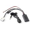 ENJOY-UNIQUE Adattatore audio AUX Bluetooth con microfono per Peugeot RD4 Radio per Peugeot 207 307 308 407 607 807 Citroen C2 C3 C4 C5 C6 C8