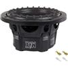 GK SOUND 1 subwoofer per LANZAR MAX PRO MAXP64 6,5 16,5 cm 165 mm da 300 watt rms e 600 watt max singola bobina da 4 ohm cofano bagagliaio sportelli auto, 1 pezzo + faston di montaggio