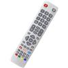 MSTJRY 121AV - SHW/RMC/0115 SHWRMC0115 Telecomando sostituito per Smart TV 3D Sharp Aquos con Netflix Youtube NET+
