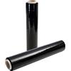 2 ROTOLI PELLICOLA COLORE NERO PER IMBALLAGGIO - FILM ESTENSIBILE 2,5KG