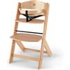 Kinderkraft Seggiolone da pappa ENOCK senza vassoio legno