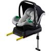 Kinderkraft Seggiolino auto MINK PRO i-Size con base MINK FX grigio