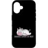 Sleep Tired Animal Nightgown children Py Custodia per iPhone 16 Snuggle Expert at Rest Pigiama