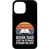 Reading Father Literature Book Dad Lover Custodia per iPhone 13 Pro Max Libro papà perso in storie trovate nel lettore di vita