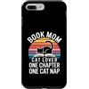 Reading Mama Feline Lover Bookworm Cat Custodia per iPhone 7 Plus/8 Plus Prenota mamma amante dei gatti solo un altro capitolo Cat Nap
