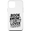 Reading Cat Lover Bookworm Mom Custodia per iPhone 12 mini Prenota Mom Cat Lover Just Me My Book And My Cat
