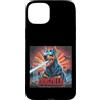 Doberman Puppy Lover PS Custodia per iPhone 15 Plus Divertente retrò giapponese Dogzilla Doberman amante dei cani