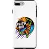 Flite Boi Custodia per iPhone 7 Plus/8 Plus Space Dunker - Pallacanestro grafico Galaxy Slam Dunk per ballerini