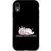 Sleep Tired Animal Nightgown children Py Custodia per iPhone XR Snuggle Expert at Rest Pigiama