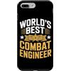 Combat Engineer Gifts Custodia per iPhone 7 Plus/8 Plus Ingegnere di combattimento Veterano militare Ingegnere di combattimento
