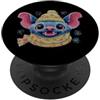 Bookworm Teacher Theme Library Reader Gr Capra Libro Aperto Lettura Animale Amante Grafico Ritratto PopSockets PopGrip Adesivo
