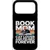 Cat Lover Reading Book Mom Custodia per iPhone 17 Pro Max Prenota Mom Cat Lover And Felines Forever