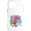 Kick It Designs Custodia per iPhone 16 Pro Max Design colorato con giocatore di calcio sportivo pop art