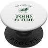 Statement Quote Culture Nessun agricoltore nessun cibo nessun futuro (Dichiarazione agricola) PopSockets PopGrip Adesivo