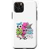 Kick It Designs Custodia per iPhone 11 Pro Design colorato con giocatore di calcio sportivo pop art