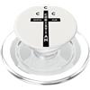 Kevin Smith Logo retrò di Kevin Smith Clerks 3 Elias Christian Crypto Club PopSockets PopGrip per MagSafe