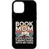 Dog Lover Reading Bookworm Puppy Lovers Custodia per iPhone 12 mini Prenota Dog Lover che gira le pagine con il mio cane