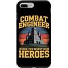 Combat Engineer Gifts Custodia per iPhone 7 Plus/8 Plus Ingegnere di combattimento Veterano militare Ingegnere di combattimento