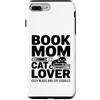 Reading Cat Lover Book Mom Cozy Reads Custodia per iPhone 7 Plus/8 Plus Libro Mom Cat Lover Letture accoglienti e coccole per gatti