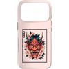 Japanese Aesthetic by Tokyo Waves Custodia per iPhone 17 Pro Hannya Oni Mask Devil Yokai - Maschera giapponese con tatuaggio demone