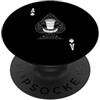 Grandio Design Coffee Addict Ace Of Cups Coffee Tarot Barista Carte da Gioco Latte PopSockets PopGrip Adesivo