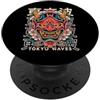 Hannya Oni By Tokyo-Waves Yokai Oni Maschera Diavolo Giapponese Demone Tattoo Oni Mask PopSockets PopGrip Adesivo