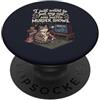 Cozy Crime Cat Co Divertente voglio solo accarezzare il mio gatto e guardare omicidio spettacoli 5 PopSockets PopGrip Adesivo