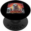Golden Doodle Puppy Lover PS Divertente Retro Giapponese Dogzilla Golden Doodle Amante Del Cane PopSockets PopGrip Adesivo