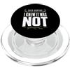 Gift For Shed Hunter Antler Collector Sp Capannone da caccia capanno cacciatore corna da caccia alce a coda bianca PopSockets PopGrip per MagSafe