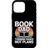 Bookworm Reading Introvert Book Lover Li Custodia per iPhone 16 Pro Max Lettura Libro Girare Pagine Non Piani Citazione