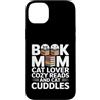 Reading Cat Lover Book Mom Cozy Reads Custodia per iPhone 14 Plus Libro Mom Cat Lover Letture accoglienti e coccole per gatti