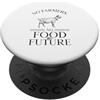 Statement Quote Culture Nessun agricoltore nessun cibo nessun futuro (Dichiarazione agricola) PopSockets PopGrip Adesivo