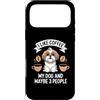 I Like Coffee My Dog And Maybe 3 People Custodia per iPhone 17 Pro Max Mi piace il caffè Il mio cane e forse 3 persone
