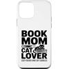 Reading Cat Lover Book Mom Cozy Reads Custodia per iPhone 12 mini Libro Mom Cat Lover Letture accoglienti e coccole per gatti