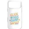 Cyber Security Designs Custodia per iPhone 17 Pro Max Cybersecurity Fai clic su Naviga in modo sicuro