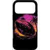 T-Shirts de Football Americano Custodia per iPhone 17 Pro Max Football Americano anni '80 Retrowave