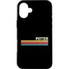 Funny Potter Tees & Gifts Custodia per iPhone 16 Plus Stile retrò Potter