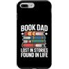 Reading Father Literature Book Dad Lover Custodia per iPhone 7 Plus/8 Plus Libro papà perso in storie trovate nel lettore di vita