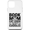 Reading Cat Lover Book Mom Cozy Reads Custodia per iPhone 12 mini Libro Mom Cat Lover Letture accoglienti e coccole per gatti