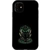 Katzaluna Sigil Works Custodia per iPhone 11 Gatto Nero Mistico Stregoneria Occulto Rune Pentacolo