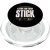 Gift For Shed Hunter Antler Collector Sp Capannone da caccia capanno cacciatore corna da caccia alce a coda bianca PopSockets PopGrip per MagSafe