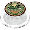 Art Pop Mobile Gallery Spilla in stile vintage con uccelli acquatici e foresta PopSockets PopGrip per MagSafe