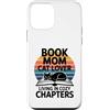 Cozy Reading Mom Cat Lover Retro Custodia per iPhone 12 mini Libro Mamma Amante Gatto Vivere In Capitoli Accogli
